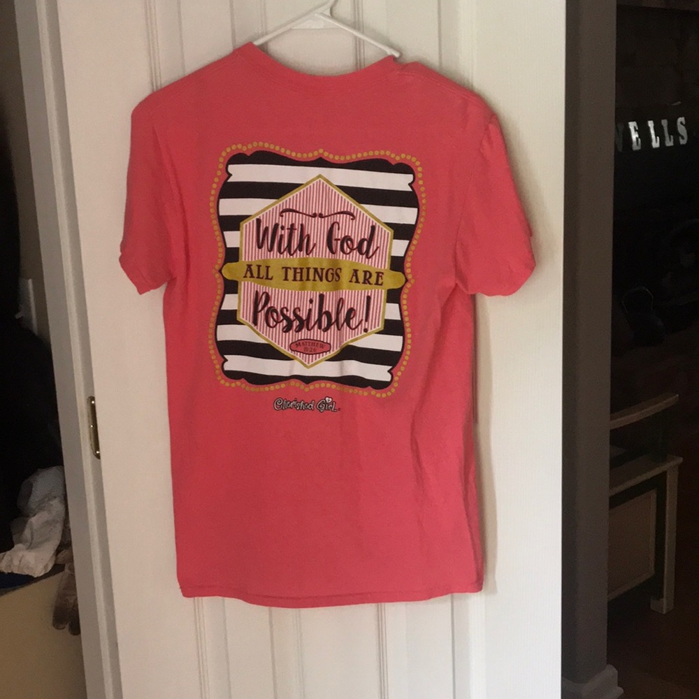 Cherished girl tee.
